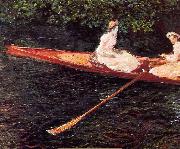 Boat on the Epte Claude Monet